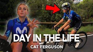 DAY IN THE LIFE OF A PROFESSIONAL CYCLIST ft. Cat Ferguson