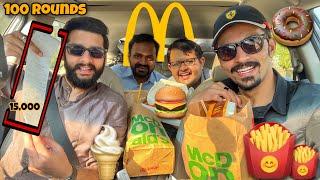 100 TIMES McDonald’s DRIVE THRU CHALLENGE - RHS