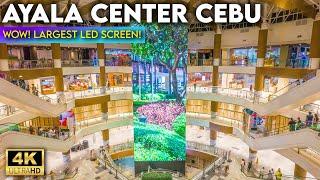 The LARGEST & TALLEST Indoor LED SCREEN In Philippines | Ayala Center Cebu 