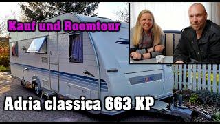 Seltener Adria classica 663 KP | Neuer Wohnwagen | Vlog & ROOMTOUR | Hobbyfamilie