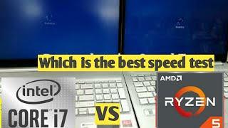 core i7 vs ryzen 5 | witch is the best | Intel vs ryzen | Intel vs amd | ryzen 5 vs Intel i7 | ssd