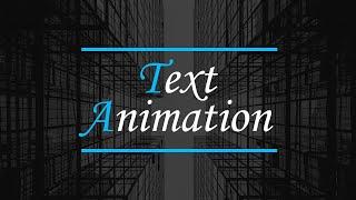 Simple Text Animation by using HTML & CSS | CSS Keyframes Animation