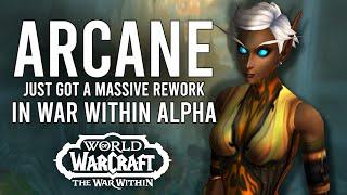 New Arcane Mage REWORK! New Talents And Gameplay Options In The War Within Alpha!