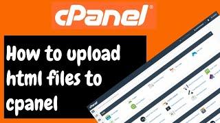 How to Upload HTML Website to cPanel