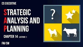 Strategic Analysis and Planning, Chapter 14, PART-1 | CS EXAM SQUAD