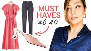 6 Teile, die man ab 40 im Kleiderschrank braucht *MUST-HAVES* | Sponsored Video | natashagibson