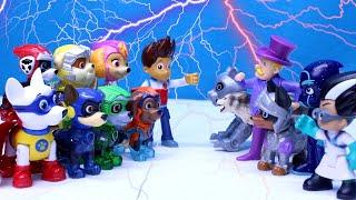 PAW Patrol Apollo and Mighty Pups Stop the League of Super Villains! Kids Toy Adventure Videos