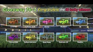  Winners Picking of FREE Rocket League Items Giveaway 76-2, Claim Your Rewards | RocketPrices.Com