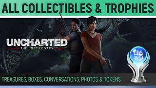 Uncharted: The Lost Legacy - All Collectibles & Chapter-Specific Trophies 