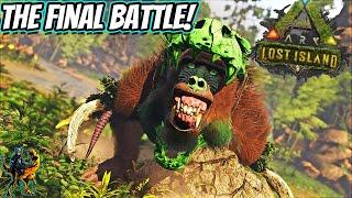 THIS IS IT MY MONKEY ARMY VS THE KING OF ALL DINOPITHECUS!! || Ark Lost Island Ep 24!