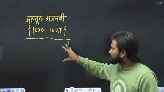 महमूद गजनबी ||CGL 2025 Class19||SSCfree study live history by _ Naveen sir |#viralvideo#sp