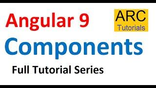 Angular 9 Tutorial For Beginners #10 - Components