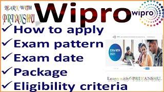 Apply for WIPRO Elite NTH 2021 | Wipro Nth exam registration  2021 | Wipro NLTH exam 2021