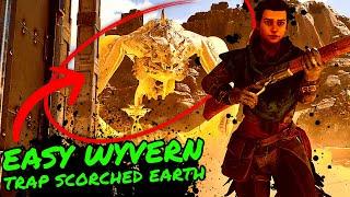 OVERPOWERED WYVERN TRAP for Scorched Earth in ARK SURVIVAL ASCENDED! Works EVERY TIME!!!