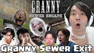 Mari Kita Keluar Lewat Selokan - Granny Multiplayer Sewer Escape