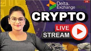 CRYPTO LIVE TRADING || 16 DEC || @thetradingfemme #crypto #deltacryptolive #livetrading