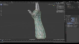 WASP Med Add-on Blender 2.8 / How to model a 3d printed orthopedic brace