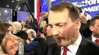 WYBORY 2011. Sikorski: Opozycja, która nie zyskuje w kryzysie powinna wyciągnąć wnioski