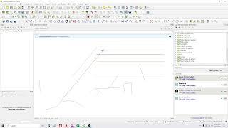 Qgis 3.28.0 RECORTAR Y EXTERDER LINEAS USANDO LA DIGITALIZACIÓN AVANZADA