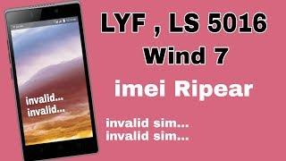 Lyf ls 5016 ,wind 7 imei Ripear by mani tech4u