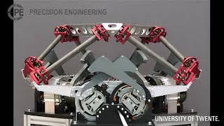 Brief look at T-Flex flexure-based hexapod for large range of motion