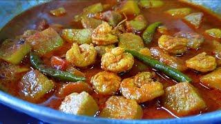 ওল চিংড়ি এভাবে বানালে দারুন টেস্টি হয় Ol Chingri Dalna Recipe | Ol Chingri - Bengali Recipe