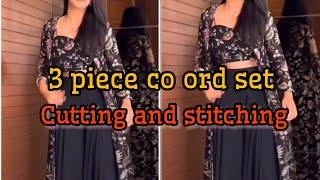 coord set cutting and stitching part-1 |unique outfit ideas|trendy outfit ideas #trending #fashion