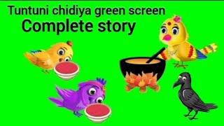 Tuni Chidiya cooking story green screen no copyright #greenscreen #nocopyright