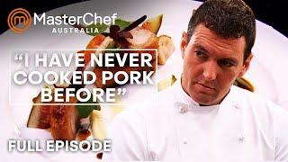 His First Time Ever Cooking Pork in MasterChef Australia | S02 E20 | Full Episode | MasterChef World