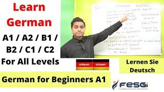 Learn German for Beginners A1 Level ! Greetings ! Goethe Institute ! German Classes !Deutsch Lernen