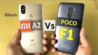 Poco F1 vs Mi A2 | Camera, Battery, Gaming, Sound, Design & Build