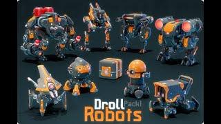 Droll Robots Pack 1 ( Bundle )