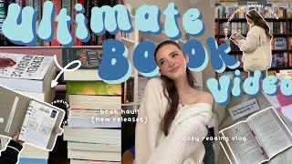 the ULTIMATE book video! ⭐️ book shopping at barnes, book haul, reading journal tour + more!
