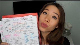 HOW I STUDY FOR NURSING SCHOOL | STYLES BY NGOC