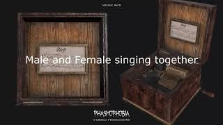 1 HOUR Phasmophobia Music Box - Adrift (Male and Female singing together)