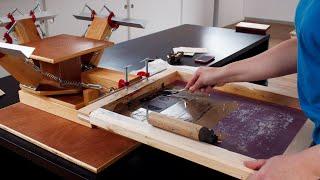 AMAZING SCREEN PRINTING PRESS to PRINT your OWN T-Shirts / #DIY
