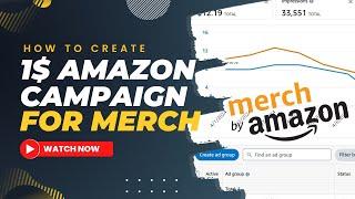  سر الإعلانات المربحة لميرش باي أمازون | Increase Sales  Secrets to Amazon Merch $1 Ads Strategy