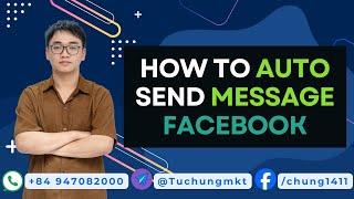 How To Auto Send Message Facebook | Automatic Sender Messenger On Fb Page