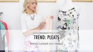 Trend | How to wear pleats