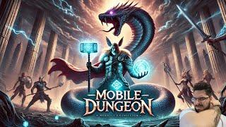 Mobile Dungeon Let's Play #15 Naga menetel 70lvl felé, 10d1 hard farmolás. Aréna easy top 10 ️