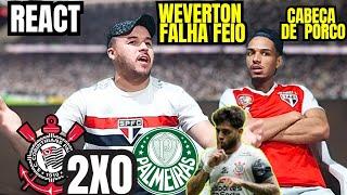 REACT CORINTHIANS 2 X 0 PALMEIRAS - PORCO AMASSADO NA NEO QUÍMICA BRASILEIRÃO 2024