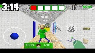 Raldi's Crackhouse Android Trying a Speedrun - Baldi's Basics Mod