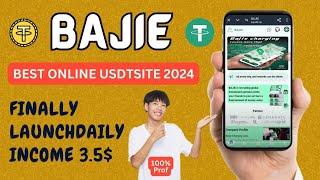 Earn $1.6 a day | New BAJIE  Earning Site | Income from the Internet