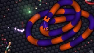 Slither io Snake Commits Suicide In Slitherio Epic New Skin! Slitherio Best Moments