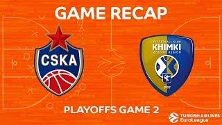 Highlights: CSKA Moscow - Khimki Moscow region