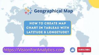 A Tableau map with latitude and longitude fields: how to create it?