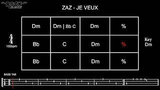 ZAZ - Je veux [CHORD PROGRESSION + BASS TAB]