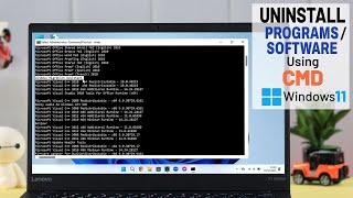 How to Uninstall Program or Software from Command Prompt on Windows 10! [CMD]