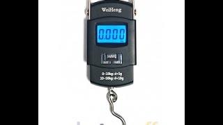 Цифровые электронные весы кантер WH-A08 50 кг. Видео обзор весов от Electronoff.ua