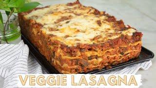 How to Make Vegetarian LASAGNA (Italian Style)